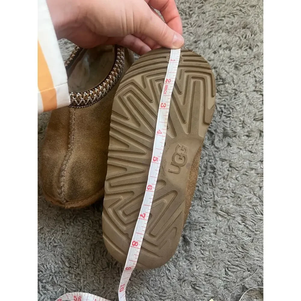 Kids Tasman Suede Uggs in Tan